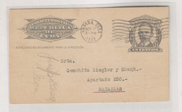 CUBA 1922 HAVANA LA HABANA Postal Stationery - Storia Postale