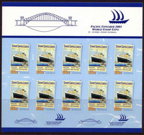 ⭕2004 - Australia Bon Voyage 'overprint Pacific Explorer World Stamp Expo 2005'  - Souvenir Sheet Stamps MNH⭕ - Blocks & Sheetlets