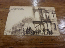 Carte Postale Herve 1914 Rue Du Progrès - Herve