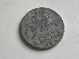 Münze Münzen Umlaufmünze Spanien 10 Centimos 1945 - 10 Centesimi