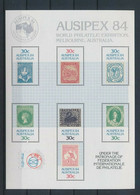 ⭕1984 - Australia AUSIPEX 84 Philatelic Exhibition 'overprint FIP' - Souvenir Sheet Stamps MNH⭕ - Blocks & Sheetlets