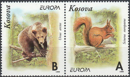 Europa Cept - 1999 - Kosovo - Pair Set ** MNH - 1999