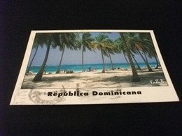 STORIA POSTALE REPUBBLICA DOMENICANA DOMINICANA  LA SPIAGGIA PUNTA CANA BAVARO - Dominica