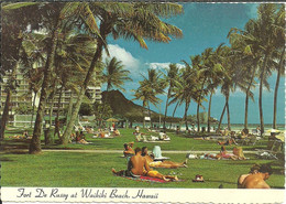 Honolulu (Hawaii, USA) Fort De Russy At Waikiki Beach - Honolulu