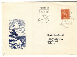 Finlande - Lettre De 1963 - Oblit Spéciale Tampere - Oiseaux - Briefe U. Dokumente