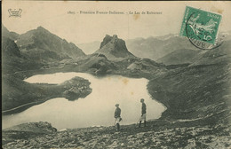 11338 FRONTIERE FRANCO-ITALIENNE - Le Lac De Ruburent - Douane