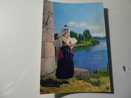 Cartolina Viaggiata "MINTURNO ( Latina )  La Pacchiana - Antico Costume" 1980 - Latina