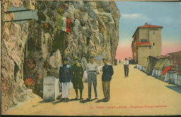 11342 - ALPES MARITIMES - PONT SAINT LOUIS - Frontière Franco-Italienne - Douane