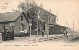 CPA - Belgique - Ougrée - La Gare - Edit. Librairie Genard - Précurseur - Animé - Seraing