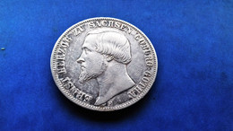 SACHSEN Coburg Und Gotha 1 Taler 1851 Ernst II (1844-1893) - Taler & Doppeltaler