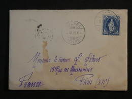 BM10 SUISSE LETTRE RR 5 12 1901 CHATEAU BELLEVUE SIERRE A PARIS FRANCE TEXTE PERE BOTANISTE+AFFRANCH. PLAISANT++++ - Covers & Documents