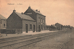 CPA - Belgique - Paliseul - La Gare - Edit. A. Beyser - Animé - Oblitéré Bruxelles 1927 - Paliseul