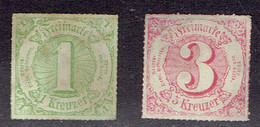 Tour Et Taxis : Timbres YT N° 49 Et 50 - Neufs