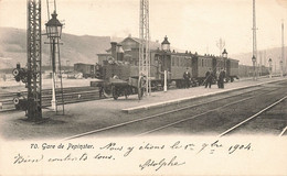 CPA - Belgique - Pepinster - Gare De Pepinster - Précurseur - Animé - Train A Vapeur - Daté 1904 - - Pepinster
