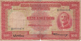 BILLETE DE MOZAMBIQUE DE 100 ESCUDOS  DEL AÑO 1958 (BANKNOTE) - Mozambico