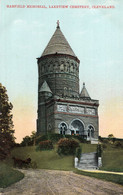 CLEVELAND - OHIO - GARFIELD MEMORIAL - LAKEVIEW CEMETERY - CLEVELAND - CARROZZA - CARTOLINA FP NUOVA - Cleveland