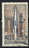 AST 197 - TCHECOSLOVAQUIE N° 1209 Obl. Cosmos - Airmail