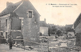 Mamers      72       Catastrophe  Juin 1904: Dégats Rue Des Ormeaux    N° 10   (voir Scan) - Mamers