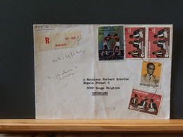 102/959  LETTRE ZAIRE POUR LA BELG. RECOMM 1976 - Covers & Documents