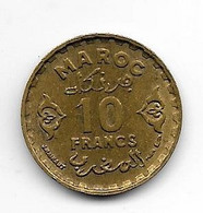 MAROC - 10 FRANCS - 1371 H - Marruecos