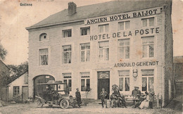 CPA - Belgique - Gedinne - Ancien Hôtel Baijot - Hôtel De La Poste - Animé - Automobile - Arnoud Gehenot - Gedinne