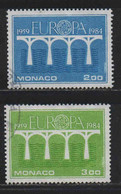 Monaco - 1984  - Europa - N° 1418/1419  -  Oblitérés - Used - Oblitérés