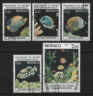 Monaco - 1985  - Faune   - N° 1483 à 1487   -  Oblitérés - Used - Gebraucht