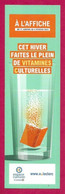 Marque Page.  Espace Culturel Leclerc.  A L'affiche.    Bookmark. - Marque-Pages