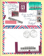 STAMPS -TIMBRES - FRANCOBOLLI - BRIEFMARKEN - CANADA - LETTRE EXPRESS PAR AVION POUR PORTUGAL - TIMBRES DIVERS - Covers & Documents