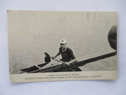 GUYONNET (Régates Maconnaises)  - Champion De France De Périssoires Aprés Le Championnat - Neuve Et Tbe - Rowing