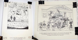 2 Rares Planches: "Silence" De Didier Comès Et "Les Toyotes" De Carpentier Et Cauvin- 1980- Bicentenaire De Casterman - Serigraphies & Lithographies