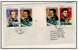 BRITISH ANTARCTIC TERRITORY - 1983 Cover To UK Used At HALLEY. Addressed To UK Bearing  (**) - Briefe U. Dokumente