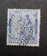 1873, Yv 136, 50c - Usati