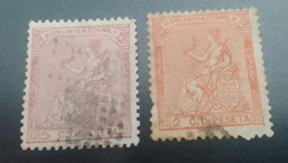 1873, Yv 130 & 131 - Oblitérés