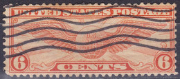 Etats-Unis (Poste Aérienne) YT 15A Mi 322A Sn C19 Année 1934 (Used °) Globe - 1a. 1918-1940 Afgestempeld