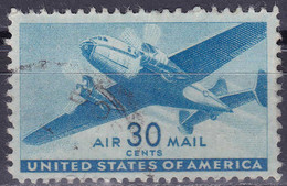 Etats-Unis (Poste Aérienne) YT 31 Mi 505 Sn C30 Année 1934 (Used °) Avion - 1a. 1918-1940 Usados