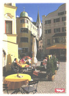 Austria:Rattenberg Am Inn, Street View With Coffee, Church - Rattenberg