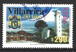 CHILI. N°1632 Oblitéré De 2002. Volcan Villarica. - Volcans