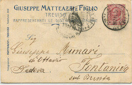 A32 - Cartolina Postale Spedita Da Treviso A Fontaniva Sul Brenta (PD) Il 16/11/17 - Storia Postale (Posta Aerea)