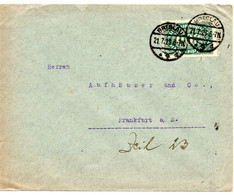 56557 - Deutsches Reich - 1923 - 300M Ziffer EF A Bf BRESLAU -> Frankfurt - Cartas & Documentos