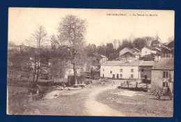 Neufchâteau. La Terme Du Moulin. Enfants Au Bord Du Ruisseau. - Neufchateau