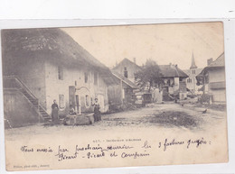 Cpa -73- Albens -personnages- Interieur Du Village -  Precurseur - Edi Pittier N°457 - Albens