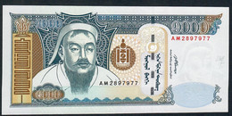 MONGOLIA  P67b  1000  TUGRIK  2007 #AM     UNC. - Mongolië