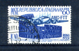 1952 Trieste Zona A S155 Usato, 1° Conferenza Di Diritto Aeronautico Privato ICAO - Oblitérés