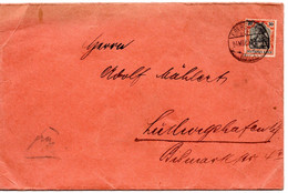 56574 - Deutsches Reich - 1920 - 30Pfg Germania EF A Bf EBERSBACH -> Ludwigshafen - Storia Postale