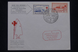 ALGÉRIE - Enveloppe FDC En 1952 - Croix Rouge - L 138962 - FDC