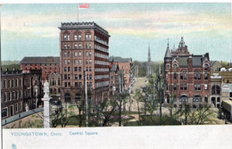 YOUNGSTOWN - OHIO - CENTRAL SQUARE - CARTOLINA FP NUOVA - Other & Unclassified