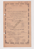 Wilrijk - Groot Liefdadigheidsfeest - 1918 (V2156) - Programme