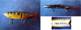 Matériel De Pêche / Collection Thème Pêche / Ancien Leurre - Freddy 125 - Pesca