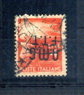 1947-48 Trieste Zona A S6 Varietà Sovrastampa Capovolta, Usato - Used